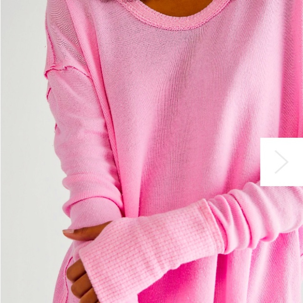 Brand New w/tags Free People Long Sleeve Colby Top